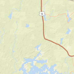 3381 County Road Ff, Mercer, WI 54547 Street Map