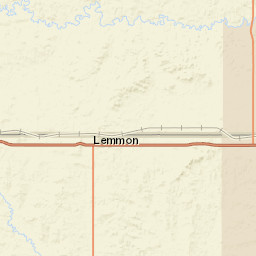2-98 6th Street East Lemmon SD Street Map