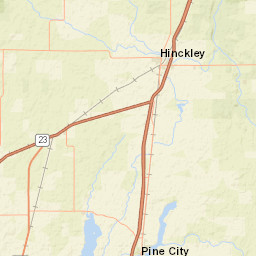 Stephan Ave N, Hinckley, MN 55037, USA Street Map