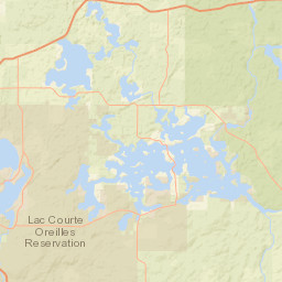 West County Road CC Couderay WI 54828 Street Map