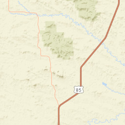 307 CanAm Highway Buffalo SD Street Map