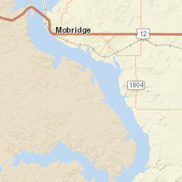 Mobridge SD 57601 America Street Map