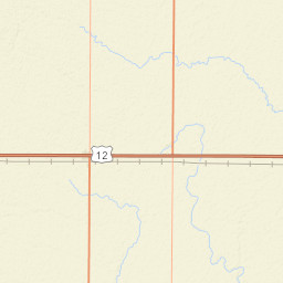 134th Street, Ipswich, SD 57451, USA Street Map
