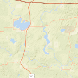 863-917 Highway 47, Pelican Lake, WI Street Map