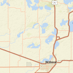 1351-1405 19th Avenue Southeast Willmar Street Map