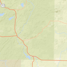 Buchman Rapids Lane, Nicolet National Forest Street Map