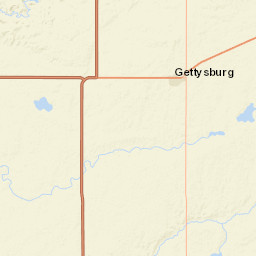 100-198 U.S. Highway 212 Gettysburg Street Map
