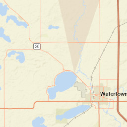 I-29 Watertown SD 57201 USA Street Map