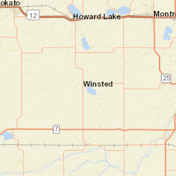 7500-7998 County Road 8 Southwest, Waverly Street Map