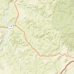 57 Wyoming 110 Devils Tower WY Street Map