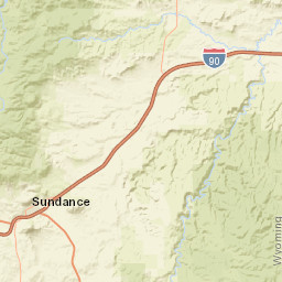 1007 North Cleveland Street Sundance Street Map
