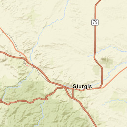 SD-79 Sturgis SD 57785 America Street Map