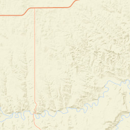 SD-34 Belle Fourche-Cheyenne Valleys Unorganized Territory SD Street Map