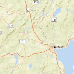 500-720 Belfast Road, Knox, ME 04986, USA Street Map