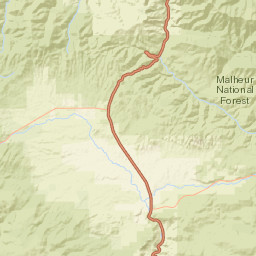162-632 County Highway 64, Canyon City Street Map