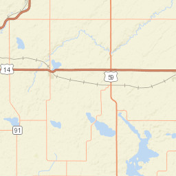 1860-1890 Co Hwy 38 Currie MN Street Map