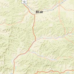 County Rd D Ettrick WI 54627 Street Map