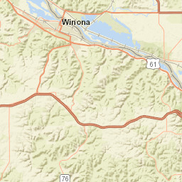 WI-54 Trunk Fountain City WI 54629 Street Map