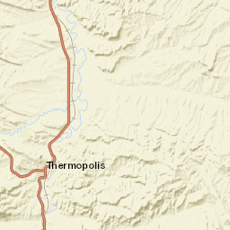 WY-175 Wyoming America Street Map
