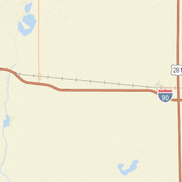 245th Street White Lake SD 57383 Street Map