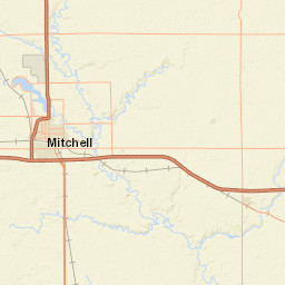 100-142 W 6th Ave Mitchell SD 57301 Street Map