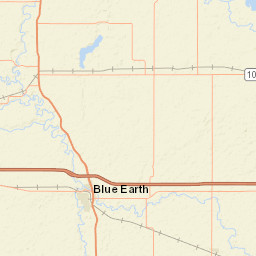 200-298 South Holland Street Blue Earth MN Street Map
