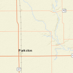 321-399 W Elm St Parkston SD 57366 Street Map