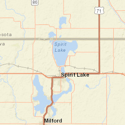 1009 US-71 Arnolds Park Iowa Street Map