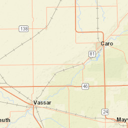 4100 Mertz Rd, Mayville, MI 48744 Street Map