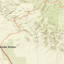 King Hill ID 83633 America Street Map