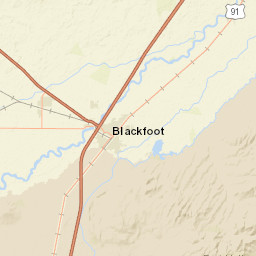 Lincoln Creek Road, Firth, ID 83236, USA Street Map