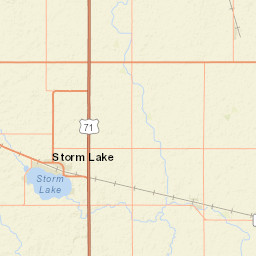 1201 East Lakeshore Drive Storm Lake IA Street Map
