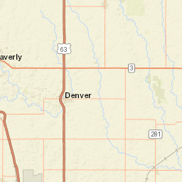 Bennington, IA, USA Street Map