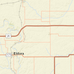 U.S. 20, Holland, IA 50642, USA Street Map