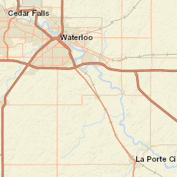 13118-13166 S Hudson Rd Hudson IA Street Map