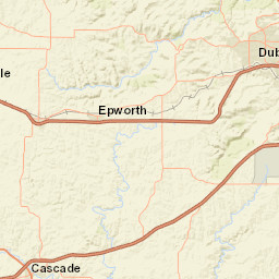 24315-24581 New Vienna Road, Epworth, IA Street Map