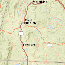 380 Highway 23, Great Barrington, MA Street Map