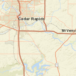 504 10th Avenue Southwest Mount Vernon IA Street Map