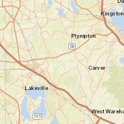 1-47 Plymouth St, East Bridgewater, MA Street Map