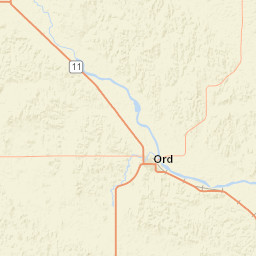 Comstock Road, Ord, NE 68862 Street Map