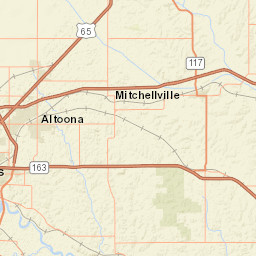 Colfax, Iowa Street Map