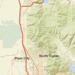 3555-3563 North 800 East, North Ogden Street Map