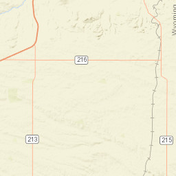 1898 County Road 146, Burns, WY Street Map