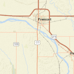 544 North Park Avenue Fremont NE Street Map