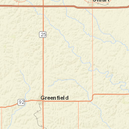 515-557 E Highway 92, Fontanelle, IA Street Map