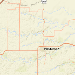 Iowa 92, Winterset, IA 50273, America Street Map