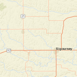 Iowa 21, Delta, IA 52550, USA Street Map