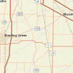 101 W Wooster St, Bowling Green, OH 43402 Street Map