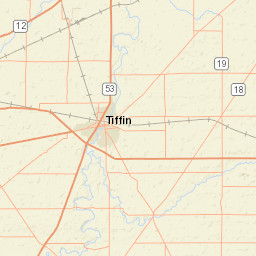 102 S Washington St, Tiffin, OH 44883 Street Map