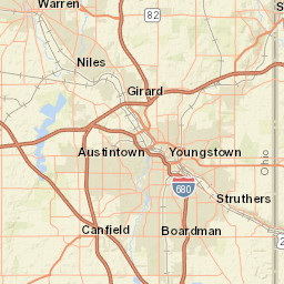 Interstate 80, Youngstown, OH 44515, USA Street Map